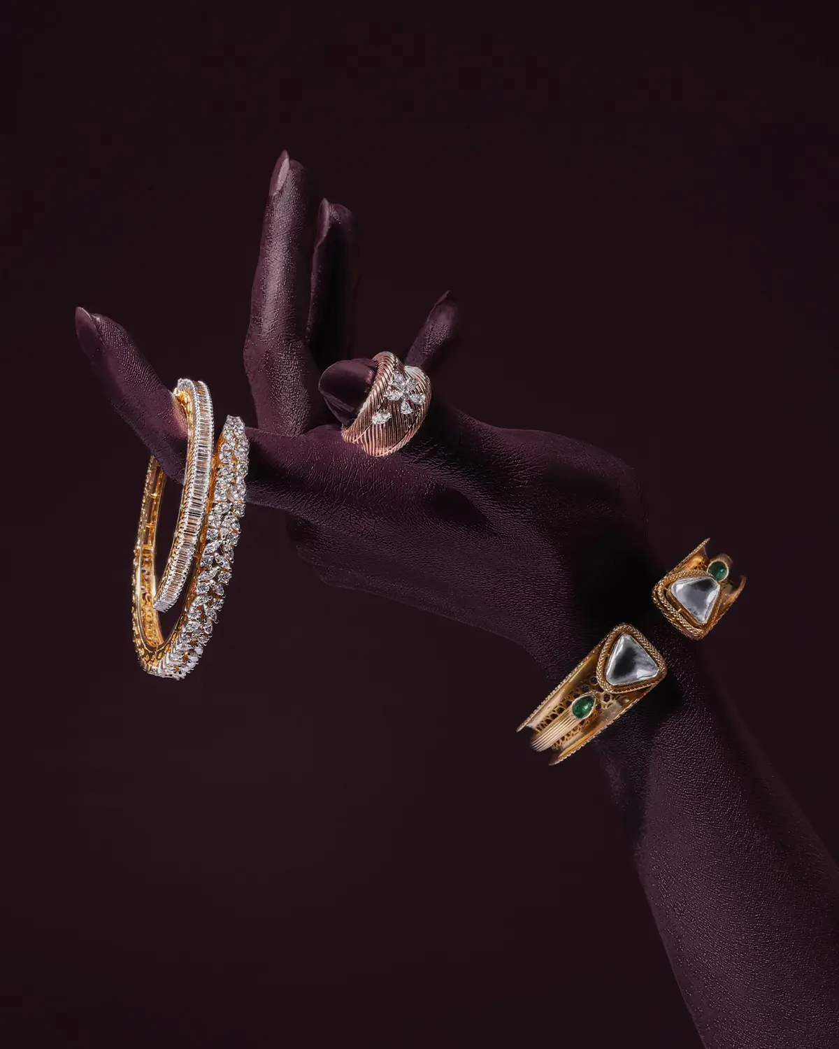 Luxury makeup campaign post-production 3